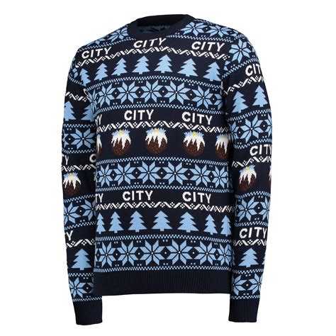 manchester city blue moon christmas jumper navy juniormatte navy blue car